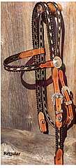 Regular Braided Headstall